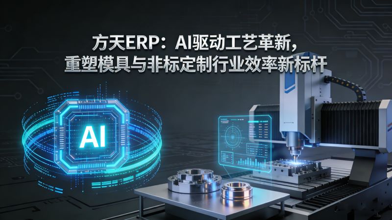 方天软件：AI驱动工艺革新，重塑模具与非标定制行业效率新标杆
